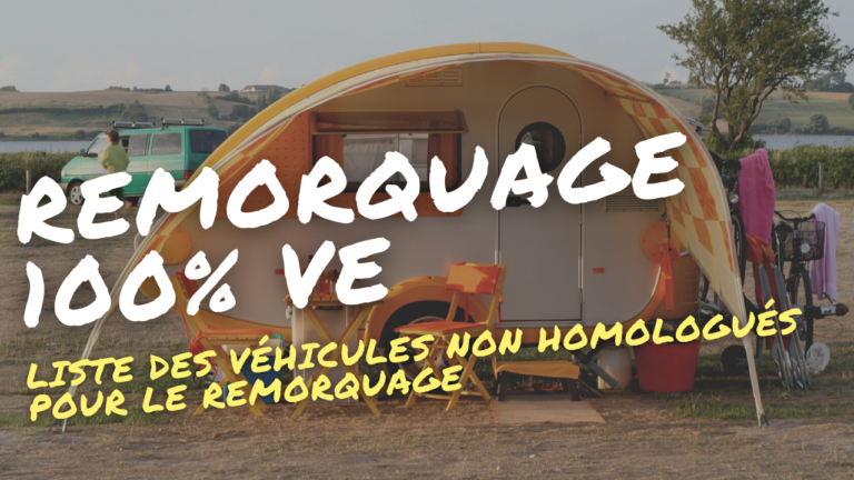 remorquage d'auto non homologuée 100% électrique